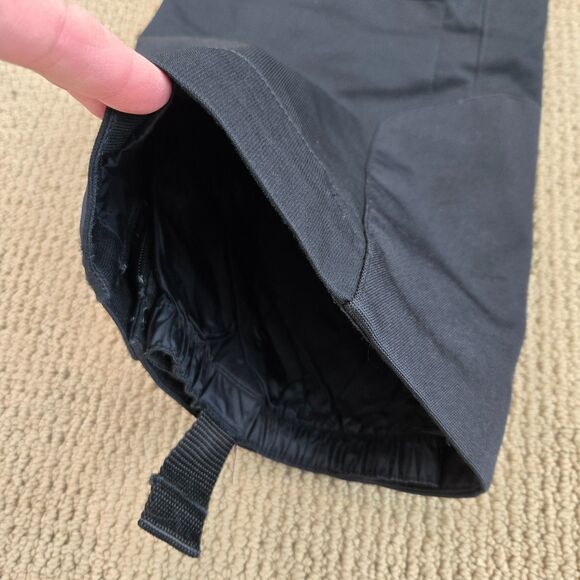 Spyder Ski Snow Pants Mens S Black Dermizax Thinsulate Insulated Zip off Straps - Picture 5 of 16